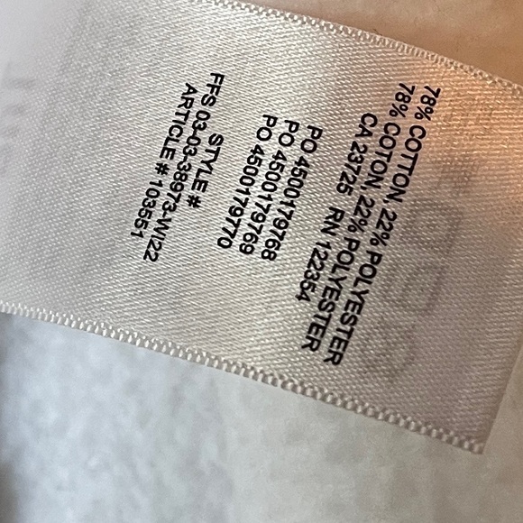 Aritzia Cozy Fleece Hoodie Sweatshirt - White - Picture 4 of 4